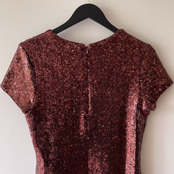 BAILEY 44 EDIE SEQUIN TEE in Pinot - Picture 5 of 8